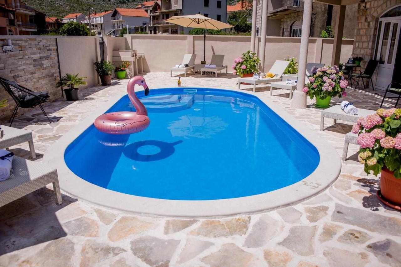 Villa Branka Apartments Near Dubrovnik With Pool Ivanica Exterior photo